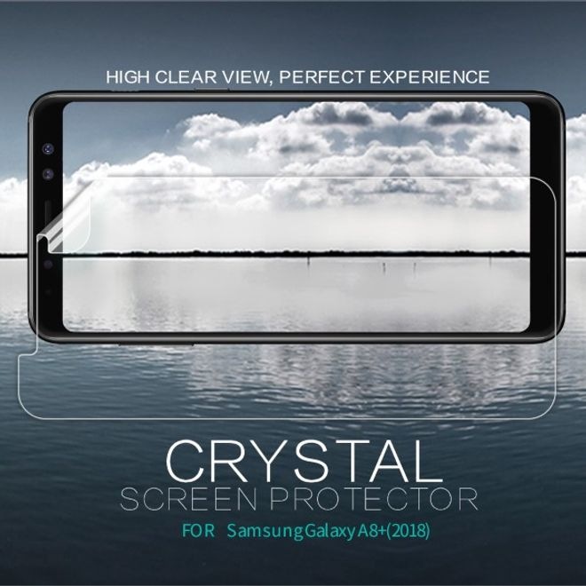 Actual product image Nillkin Super Clear Series (1 Piece, Samsung Galaxy A8+)