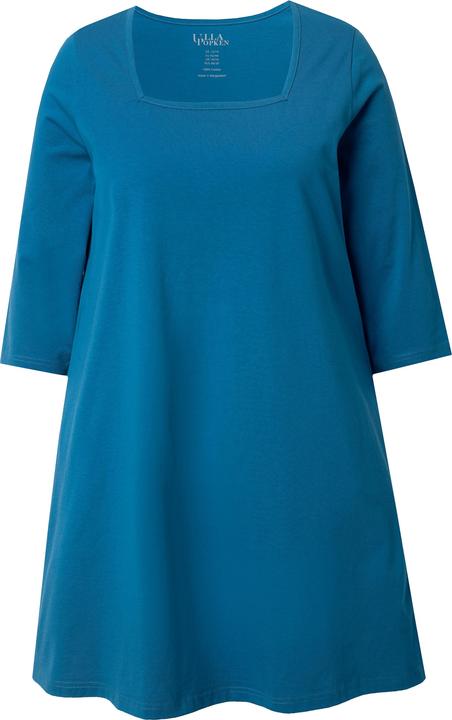 Produktbild Ulla Popken Longshirt, A-Linie, Carré-Ausschnitt, 3/4-Arm (56)