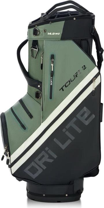 Produktbild Big Max Dri Lite Tour 2 Cartbag Schwarz/Olive/Weiss