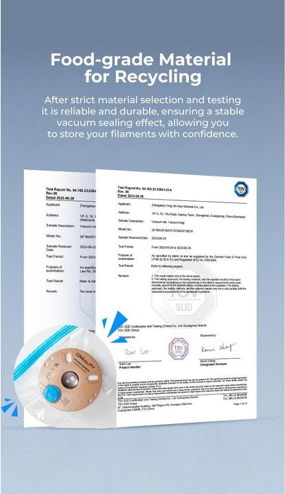 Actual product image Creality Vacuum sealer pump (Cleaning)