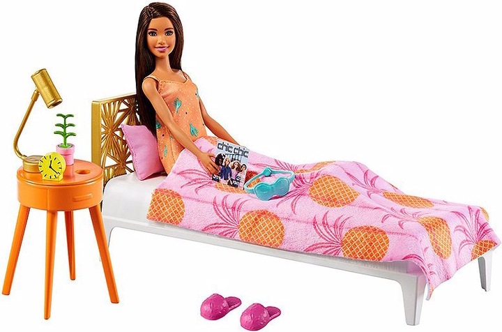 Produktbild Barbie Schlafzimmer & Puppe