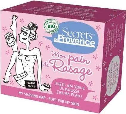 Image du produit Secrets de Provence Savon à raser solide BIO Homme Beurre de Karité & Aloe Vera - 90g - (90 g)