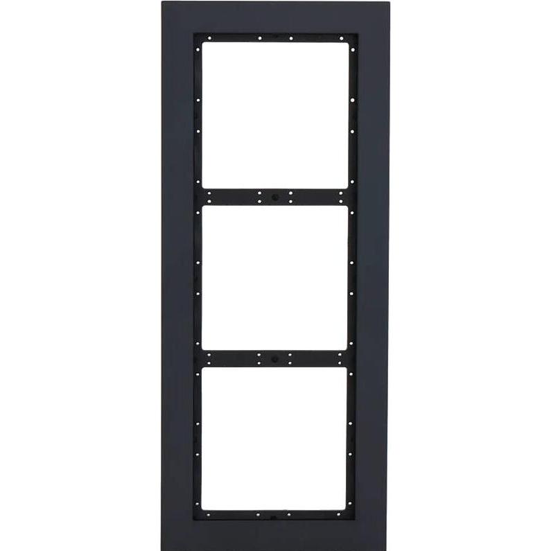 Dahua VTM24P3 - 3 Modul Rahmen - Schwarz, Accessori per telecamere di rete