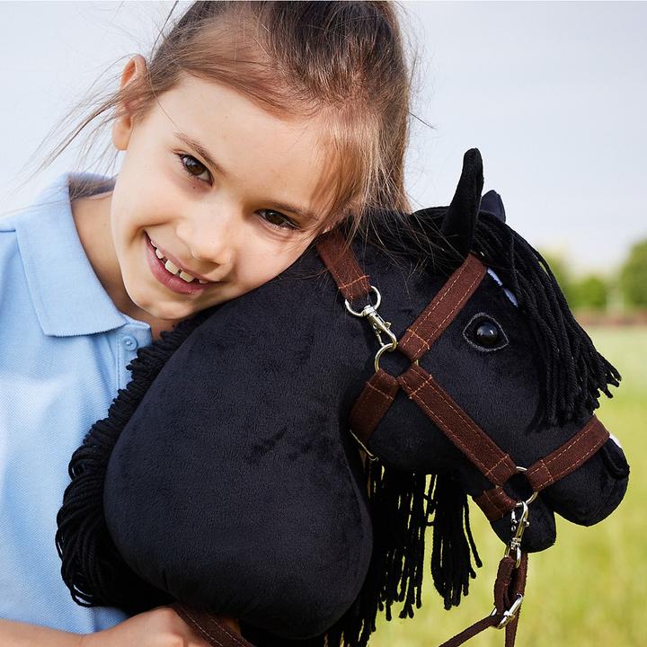 Actual product image No Name HOPPIHORSE A3 hobbyhorse black