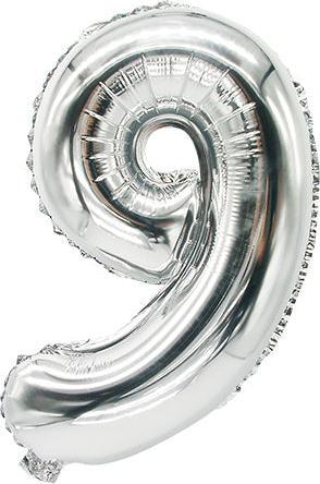 Produktbild Papstar Folienballon "Zahlen", Ziffer: 8, silber (1 x)