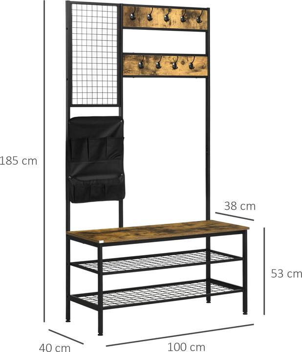 Produktbild Homcom Garderobenständer