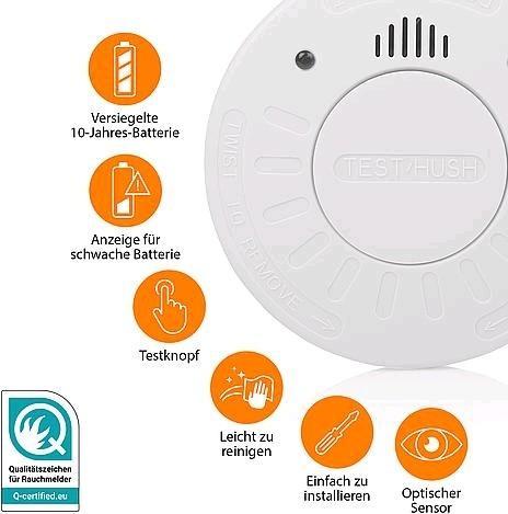 Actual product image Smartwares RM520 smoke detector