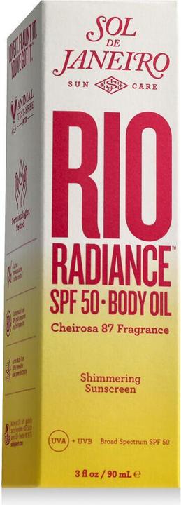 Produktbild Sol de Janeiro Rio Radiance SPF 50 Body Oil by for Unisex 3oz (Sonnenöl, SPF 50, 90 ml)