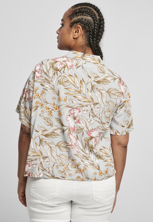 Immagine prodotto Urban Classics Camicia Resort in viscosa da donna (4XL)