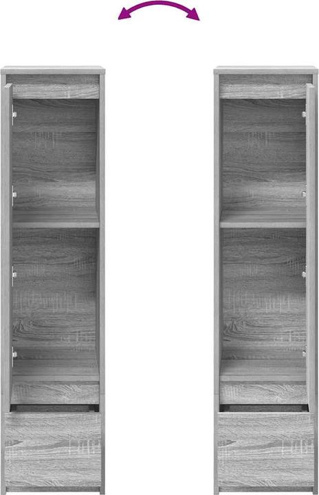 Image du produit vidaXL Highboard (29.50 x 34 x 119.50 cm)