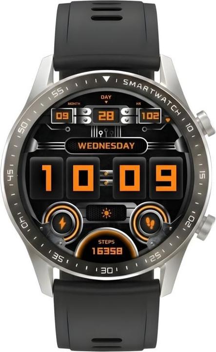 Actual product image Gravity Smartwatch Srebrny Bransoleta + Pasek GT10-6 (46 mm)