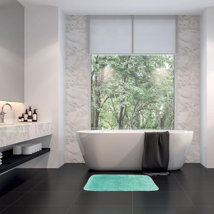 Actual product image spirella Fino bath mat 50x80 Aqua (50 x 80 cm)