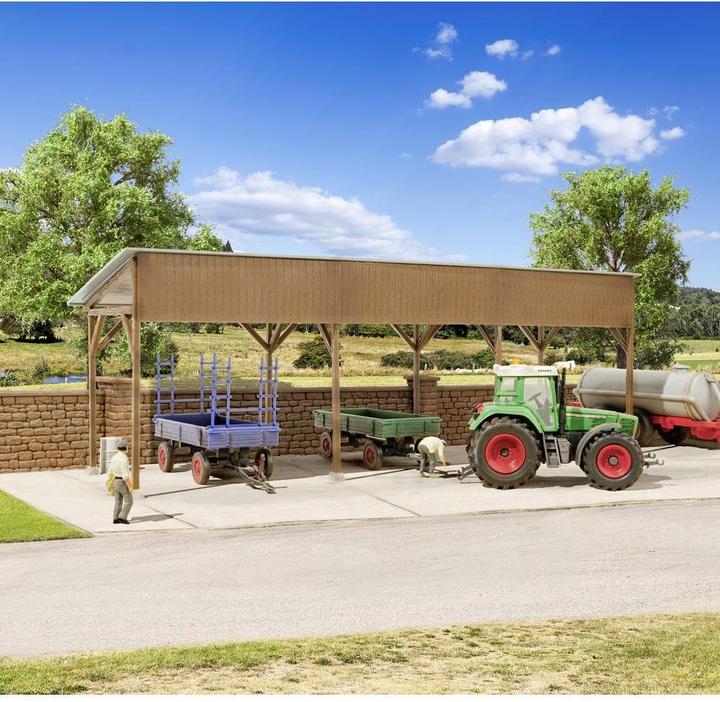 Produktbild Kibri 38349 H0 Holzcarport Bausatz
