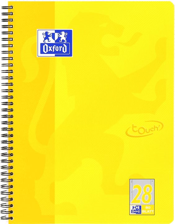 Produktbild Oxford Collegeblock Touch (A4+, Kariert, Weicher Einband)