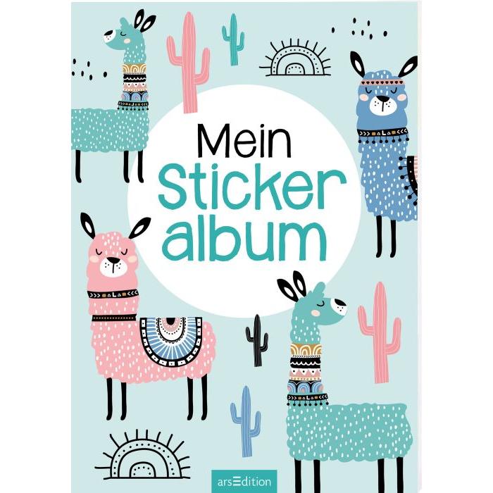 Ars Edition, Sticker, Mein Stickeralbum - Lamas