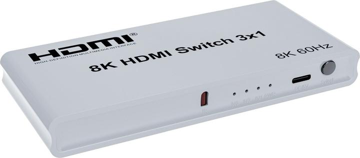 Produktbild PremiumCord HDMI Switch 3:1 mit Fernbedienung