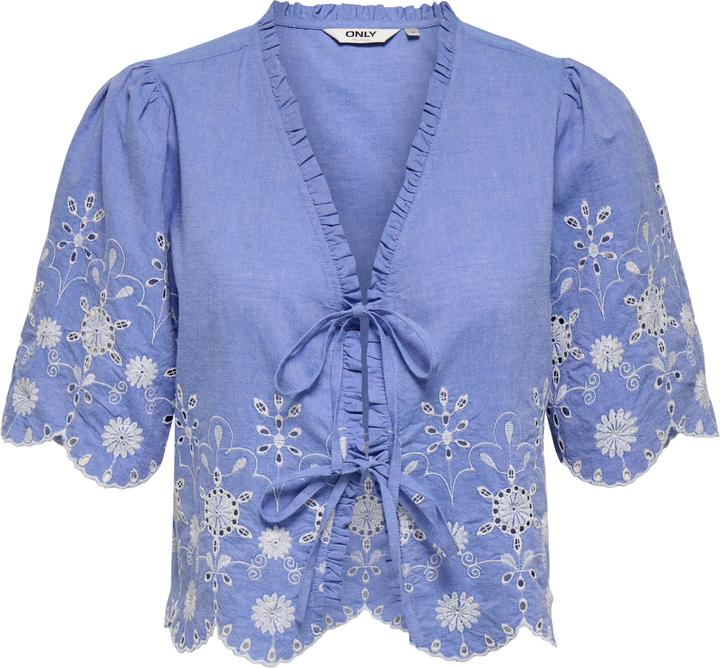 Immagine prodotto Only Onlmiffy S/S Emb Tie Top Os Wvn (M)