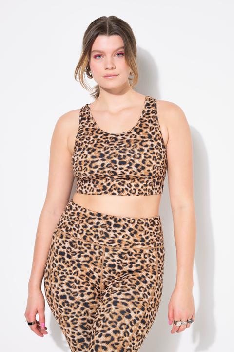 Immagine prodotto Studio Untold Reggiseno sportivo con design leopardato e coppe morbide (50 B, 52 B)