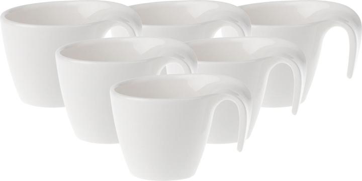 Produktbild Villeroy & Boch Multipack Flow Mokka-/Espressoobertasse - 6 Stück (100 ml, 6 x)