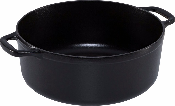 Produktbild Chasseur Braeter 28cm rund matt, Gusseisen 6,10l (28 cm, Bräter + Schmortopf, Gusseisen)