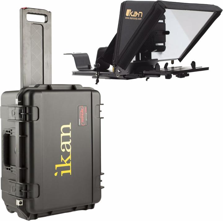 Actual product image Ikan Elite Universal Tablet Teleprompter Travel Kit (Various video accessories)