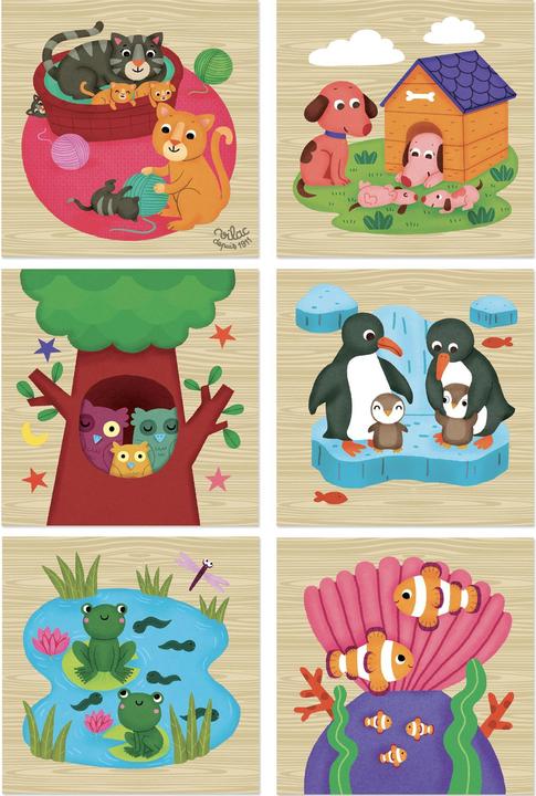 Immagine prodotto Vilac Puzzle a cubo "Animali (9 pezzi)