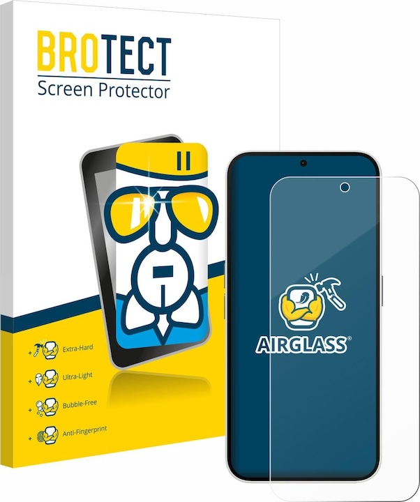 Produktbild BROTECT AirGlass Panzerglasfolie (1 Stück, Nothing Phone (2a))