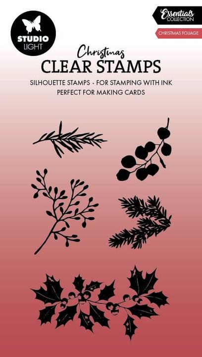 Immagine prodotto art by marlene Clear Stamp "Christmas Foliage" Essentials