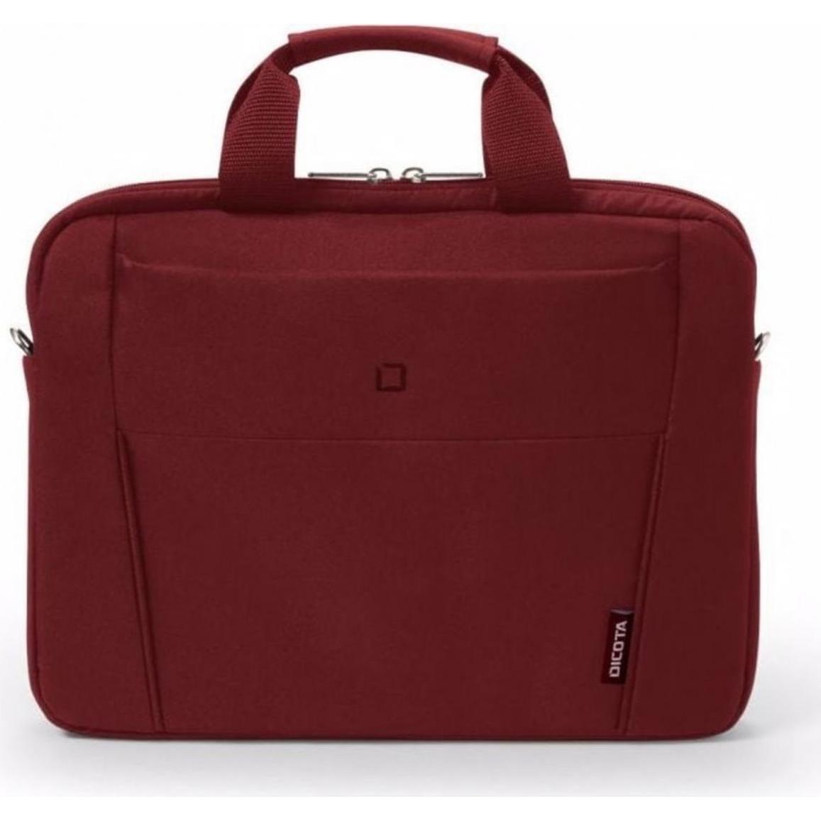 Dicota Slanke basis (14.10", Universeel), Laptoptas, Rood