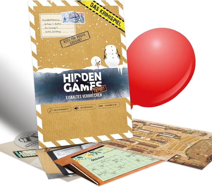 Produktbild Hidden Games Eiskaltes Verbrechen - Krimispiel (Deutsch)