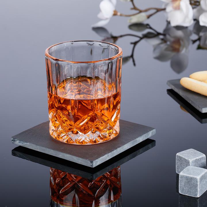 Actual product image Relaxdays 8x sotto-bicchieri (1 x, Glass coaster)