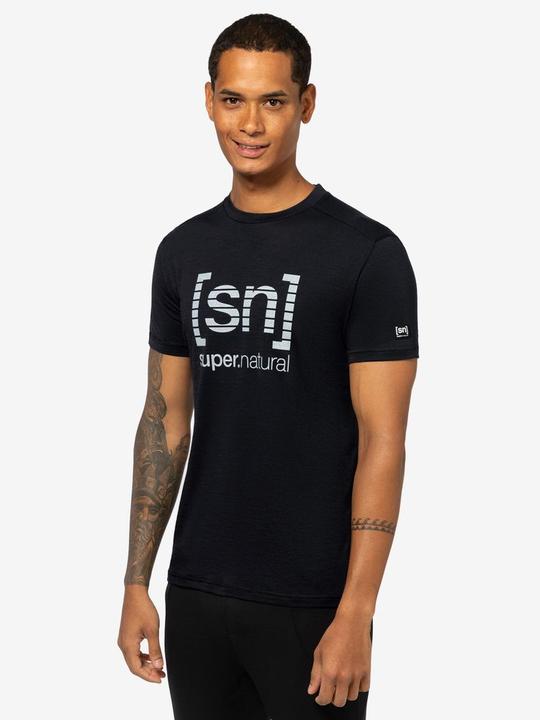 Actual product image Super Natural Grid Logo Tee (M)