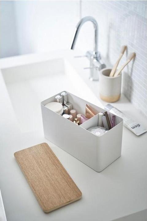 Image du produit Yamazaki Boîte de rangement RIN (23 x 10.5 x 14 cm, 3.50 l)