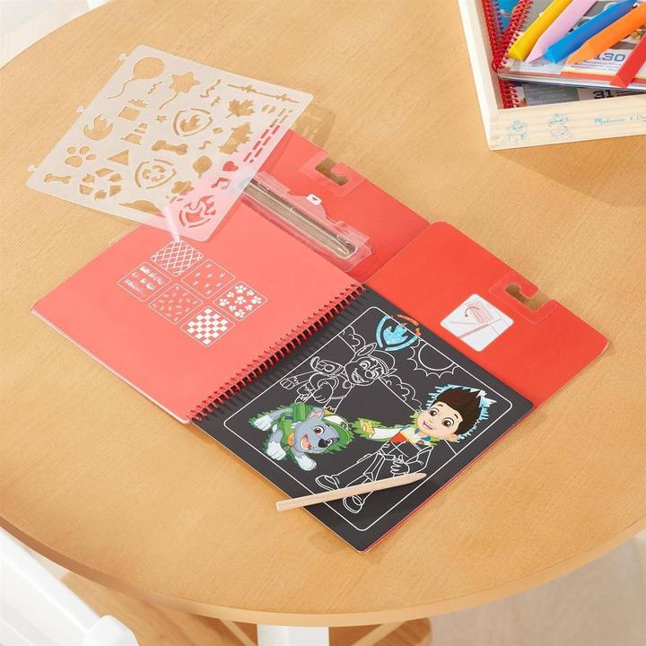 Actual product image Melissa & Doug Scratch art block Marshall