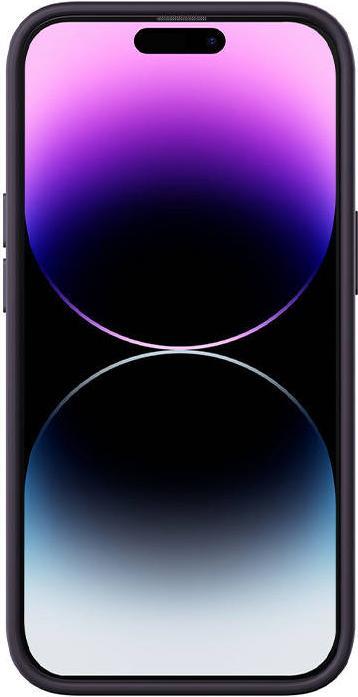 Produktbild Baseus Liquid Silica Gel Case for iPhone 14 Pro (Elderberry)+ tempered glass + cleaning kit (Apple iPhone 14 Pro)