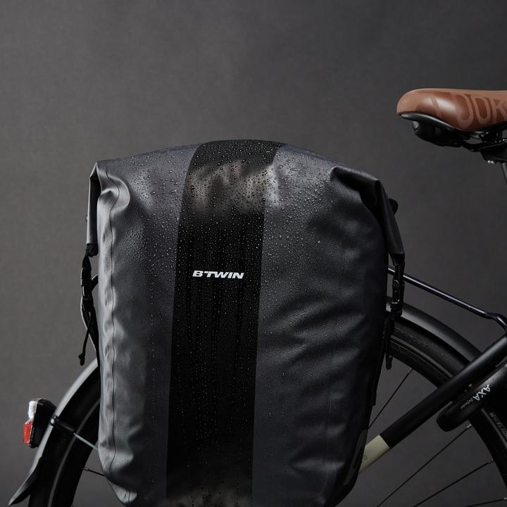 Actual product image Btwin Sacoche (25 l, Luggage carrier bag)