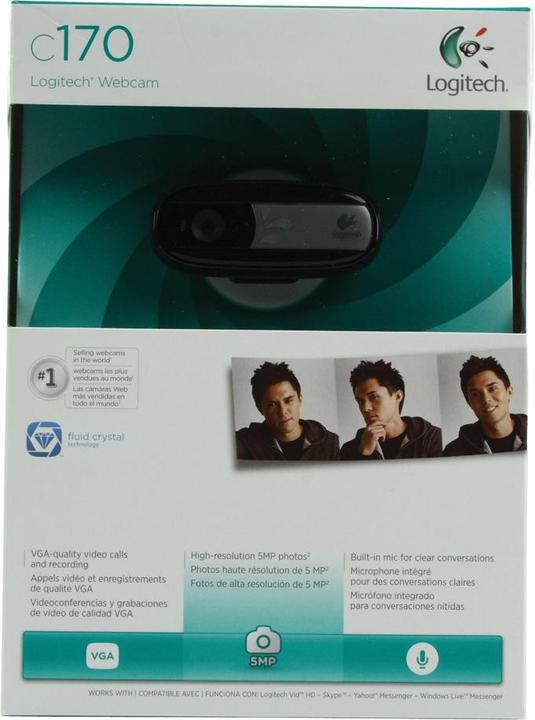 Produktbild Logitech Webcam C170 (0.80 Mpx)
