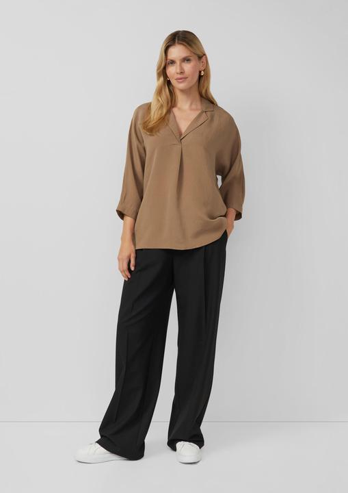 Immagine prodotto s.Oliver Bluse Relaxed-Fit-Hemdbluse mit Fledermausärmeln (44)