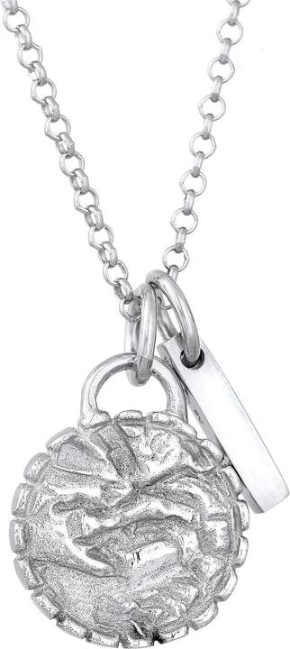 Immagine prodotto Elli Collana Piastrina Vintage Rod Element Argento 925 (Argento 925, 45 cm)