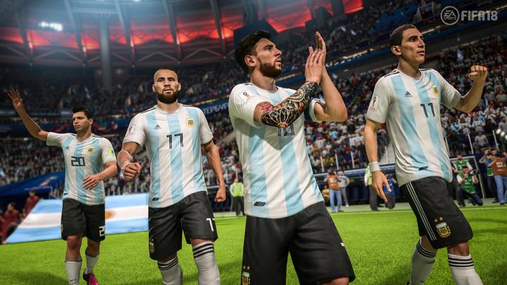 Actual product image EA Games FIFA 18 (PS4, DE)