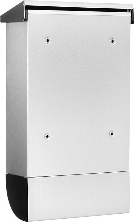 Immagine prodotto Burg Wächter Set di cassette per lettere in acciaio inox LxHxP 300/500/110 mm Oslo 37670 NI con sportello