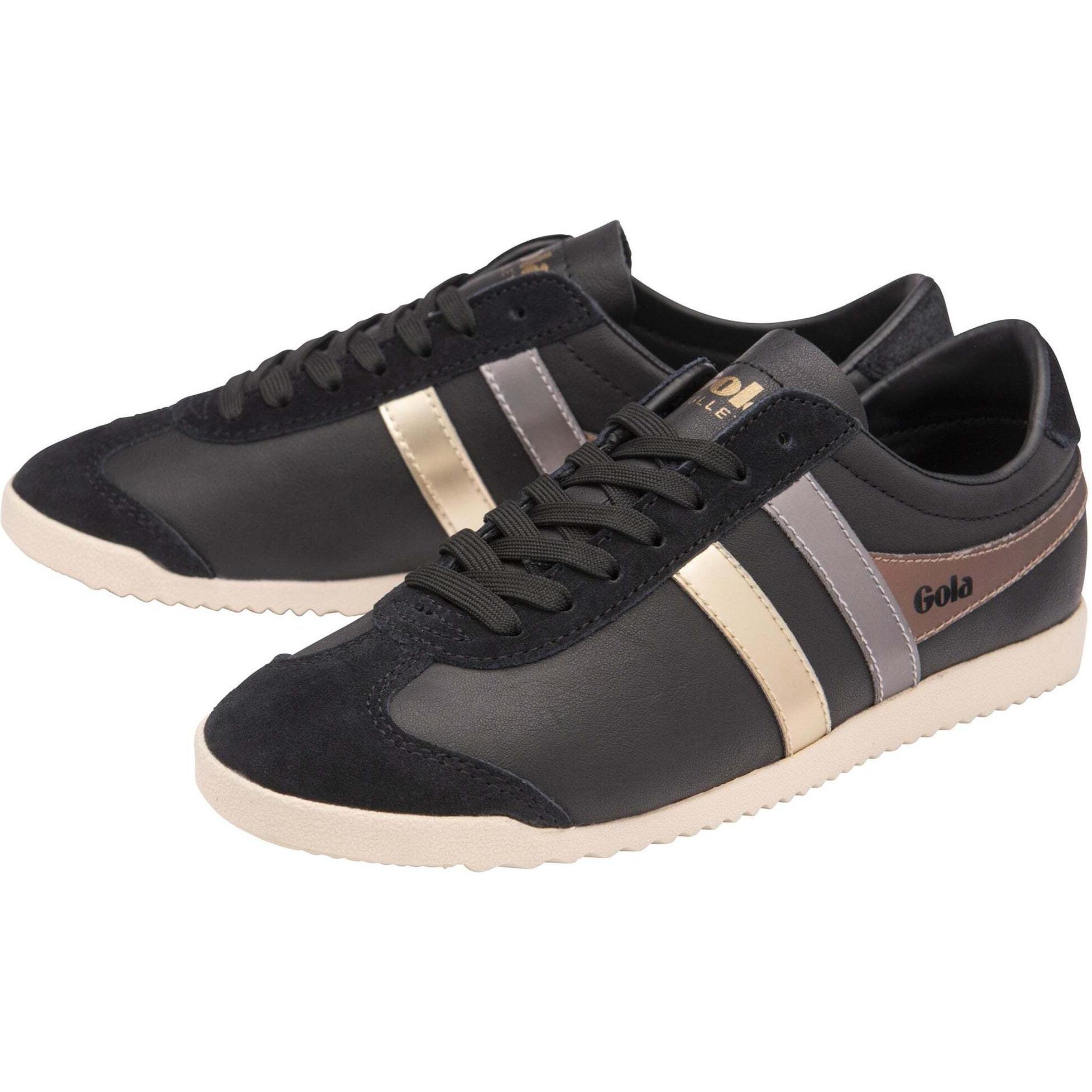 Gola, Damen, Sneaker, Women's Bullet Trident, Schwarz, (37)