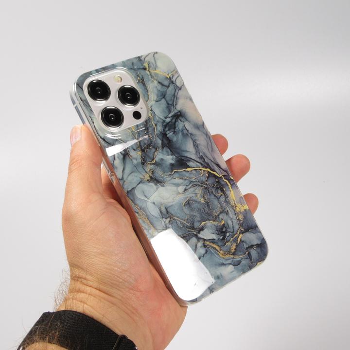 Immagine prodotto PhoneLook Coque Gel Glossy Marbre (Apple iPhone 15 Pro Max)