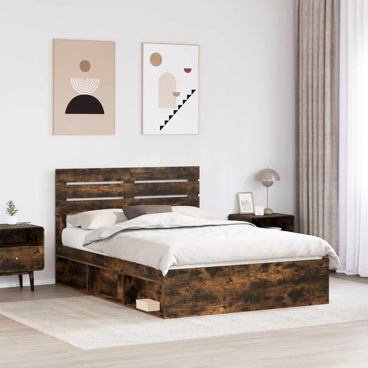 Image du produit vidaXL Moderner Bettrahmen (140 x 200 cm)