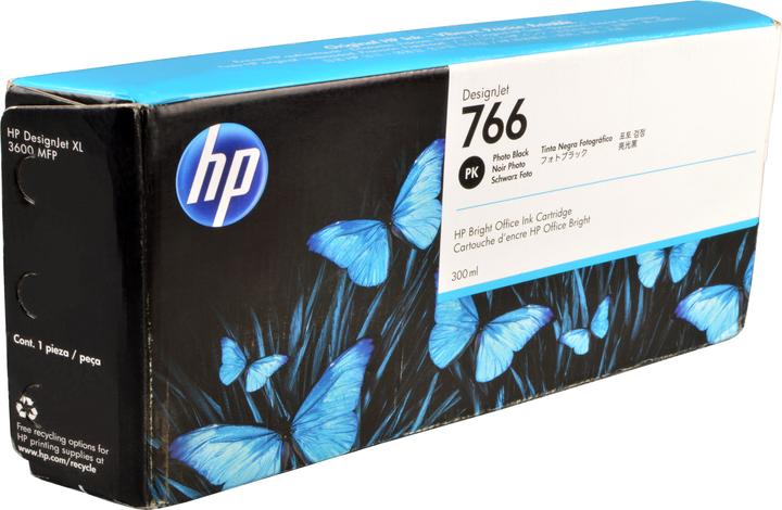 Produktbild HP 766 300-ml Photo Black Ink Crtg (BK)
