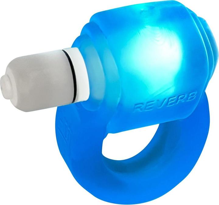 Produktbild Oxballs - Glowdick Cockring With Led Blue Ice (4 cm)