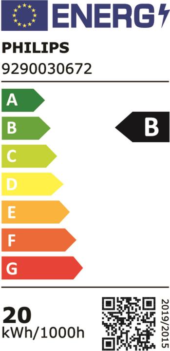 Energy Label Philips Master LEDtube (G13, 3700 lm, 1x)
