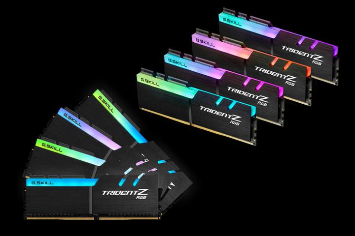 Produktbild G.Skill Trident Z RGB (8 x 8GB, 3200 MHz, DDR4-RAM, DIMM)