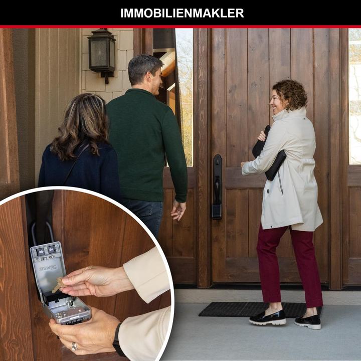 Actual product image Master Lock Key box with removable bracket 5480EURD