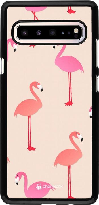 Actual product image PhoneLook Coque Pink Flamingos Pattern (Samsung Galaxy S10 5G)